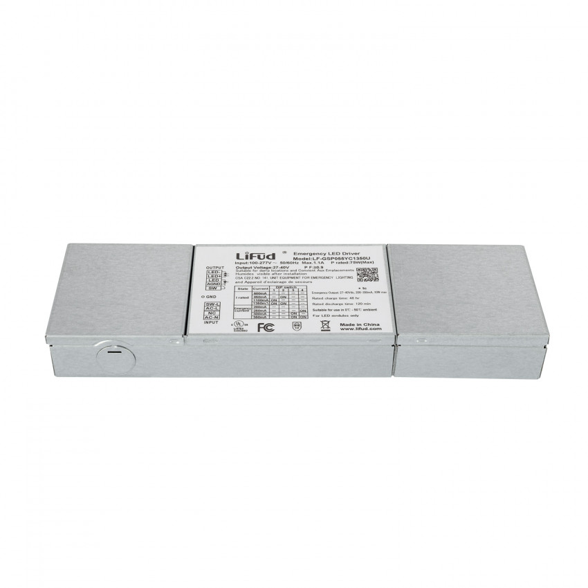 Treiber Notfall LIFUD Ausgang 27-40V DC 40W No Flicker LF-GSP055YC1