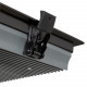 LED-Downlight Strahler 30W New Aero Slim Viereckig 120 lm/W (URG17) LIFUD Schwarz Zuschnitt 210x210mm
