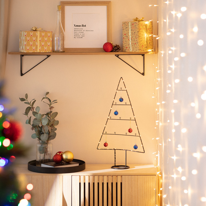 LED-Weihnachtsbaum mit Batterie 