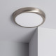 Plafón LED Circular Silver Design 24W