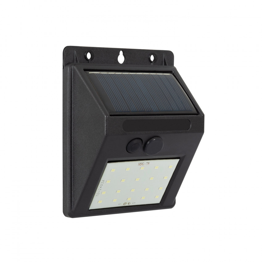 LED-Wandleuchte Aussen Solar IP65 mit Dämmerungsschaltung