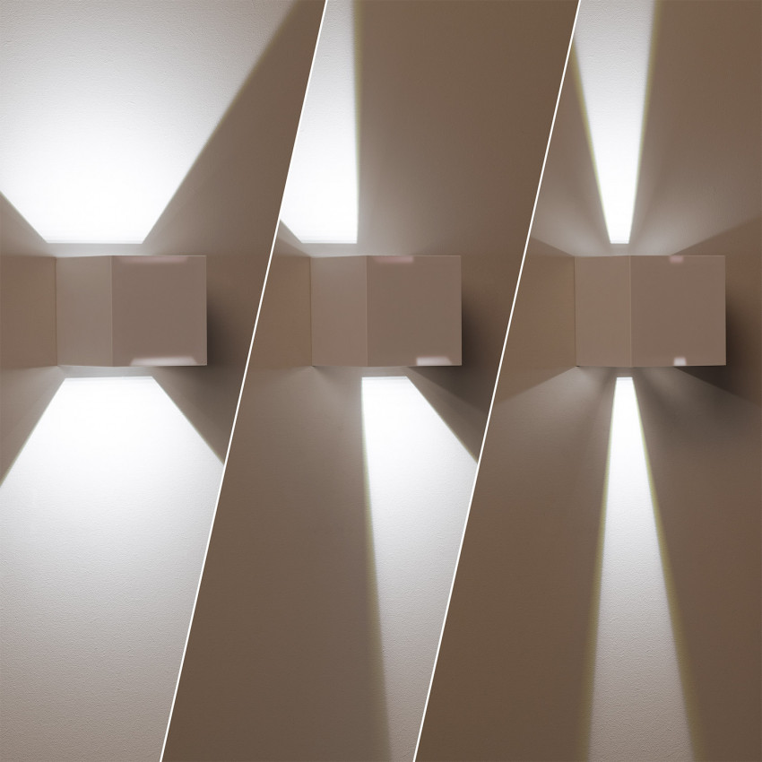 Aplique LED New Eros 6W Blanco Iluminación Doble Cara