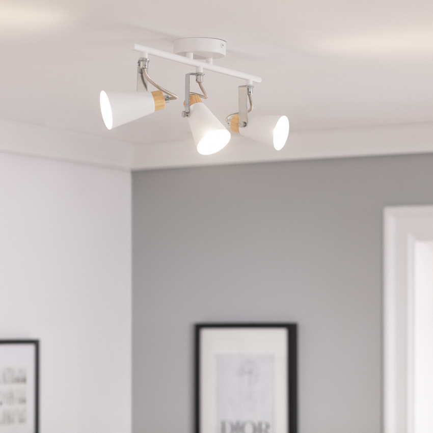 Foco Orientable Mara 3x Lineal Blanco