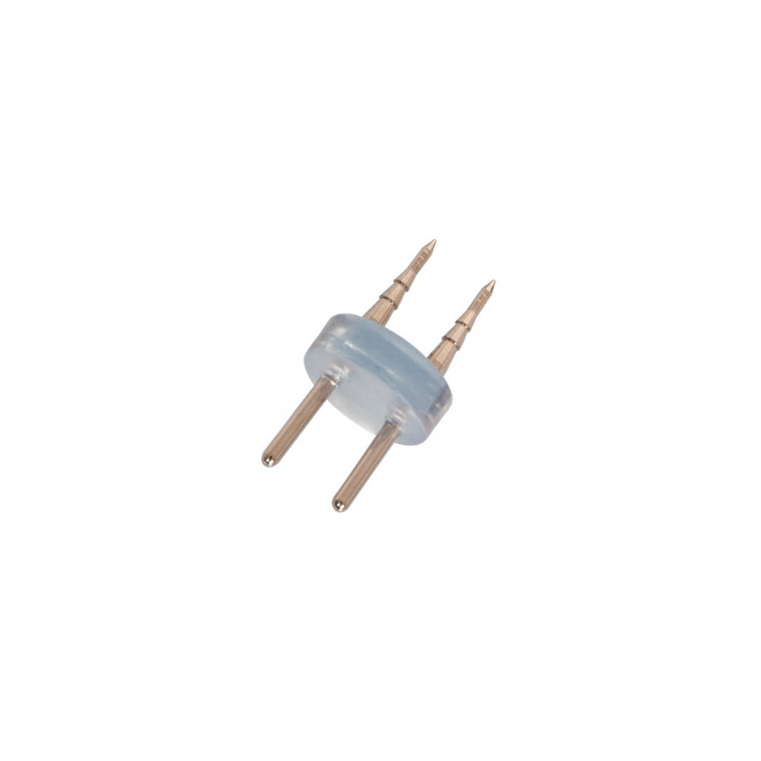 2 PIN-Stecker für Runden Neonstreifen 360º y LED-Schlauch 220V AC IP65 Schnitt alle 100 cm