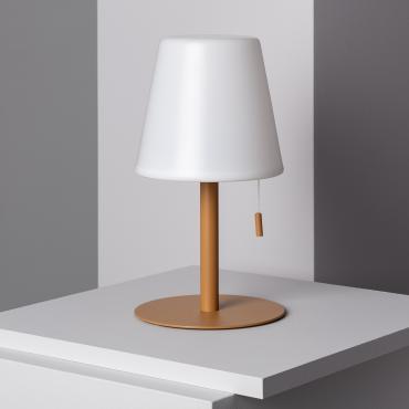 Fotografie produktu: Přenosná Venkovní Stolní LED Lampa 2.6W Hliníková s Dobíjecí Baterií Epinay