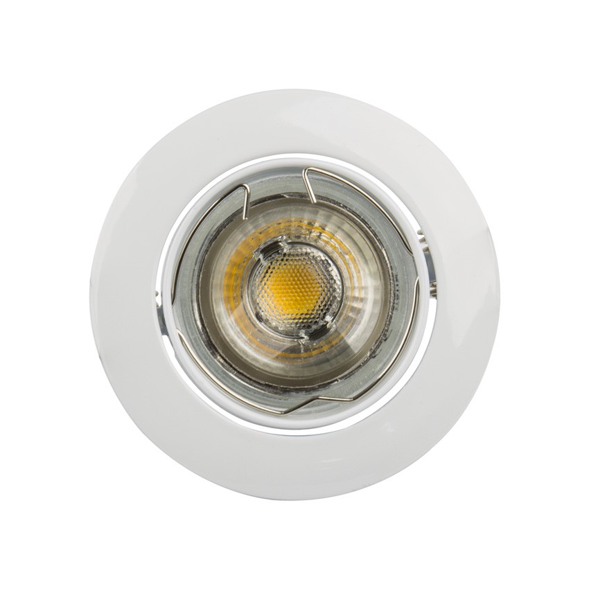 Kippbarer Ring Downlight Rund für LED Lampen GU10 / GU5.3 ...