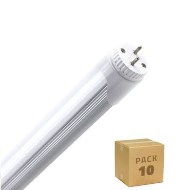 10er Pack LED-Röhre T8 600mm Einseitige Einspeisung 9W 120lm/W Neutralweiss