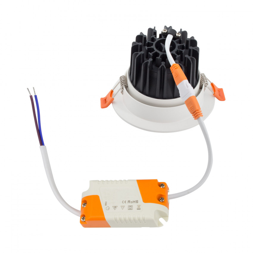 Foco LED Downlight Circular COB 15W Blanco