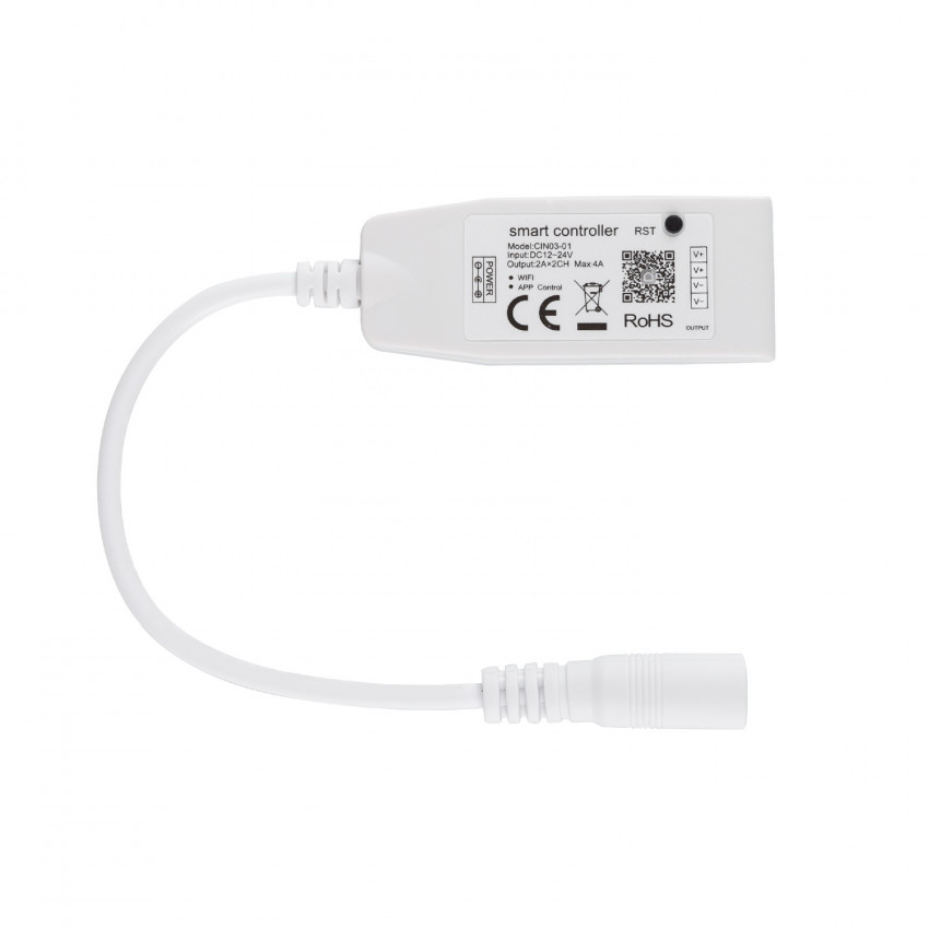 Mini-Controller WIFI LED-Streifen Dimmbar Einfarbig 12/24V