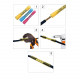 Pack 50 St. Schrumpfschlauchklemme BHT 5 