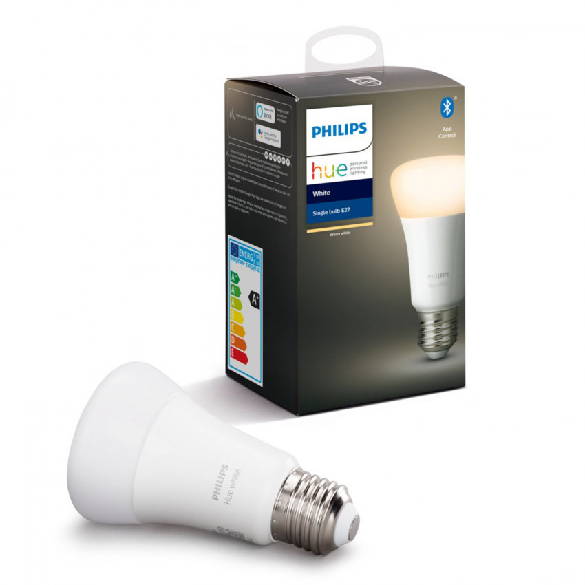 LED-Glühbirne E27 PHILIPS Hue White 9W - LEDKIA