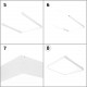 Panel LED 60x60cm 40W 4000lm (UGR17) + Kit de Superficie