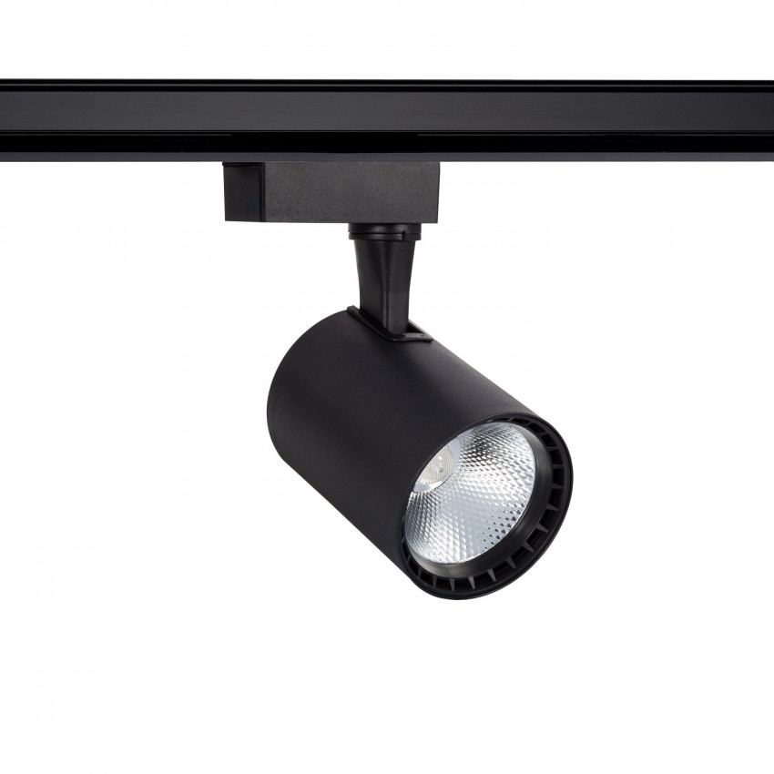 LED-Strahler Bron Schwarz 20W für 1-Phasenstromschienen