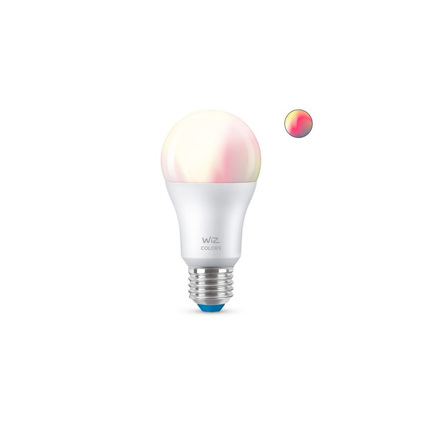 LED-Glühbirne Smart WiFi + Bluetooth E27 A60 RGB+CCT Dimmbar WIZ 8W