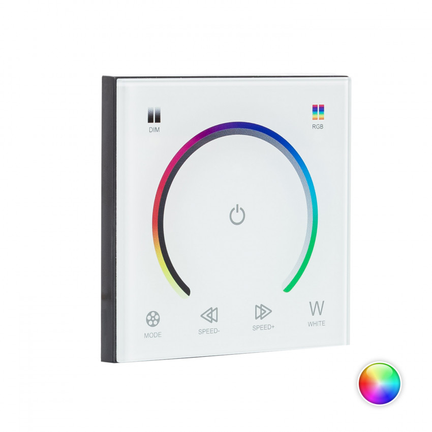 Wand-Controller Dimmbar Touch für LED-Streifen 12/24V DC RGBW