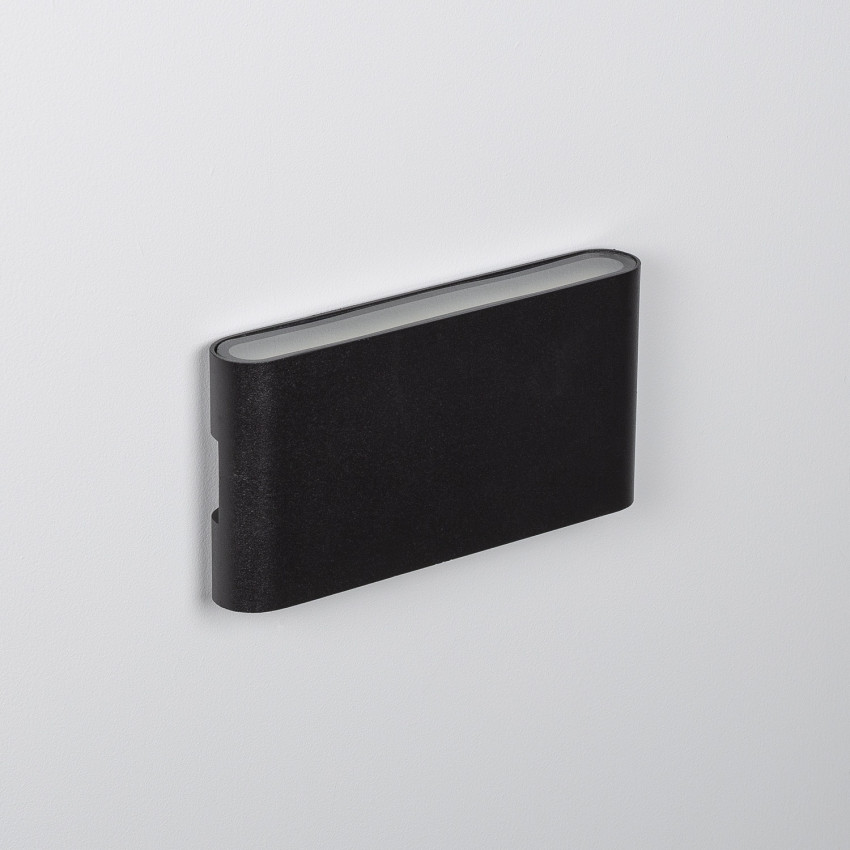 LED-Wandleuchte Vesta 12W Schwarz beidseitige Beleuchtung