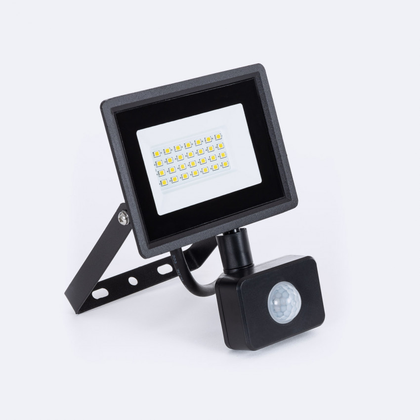 LED-Flutlichtstrahler 20W 120lm/W mit Bewegungssensor IP65 S2
