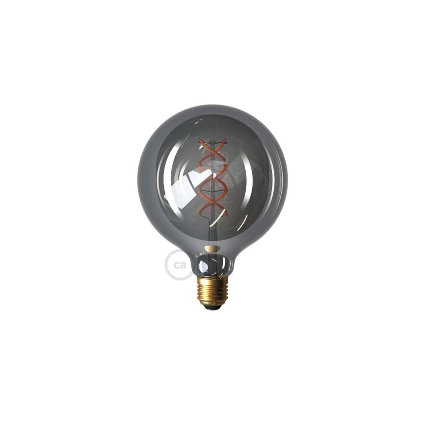 LED-Glühbirne Filament E27 5W 150 lm G125 Dimmbar Smoky Creative-Cables DL700179