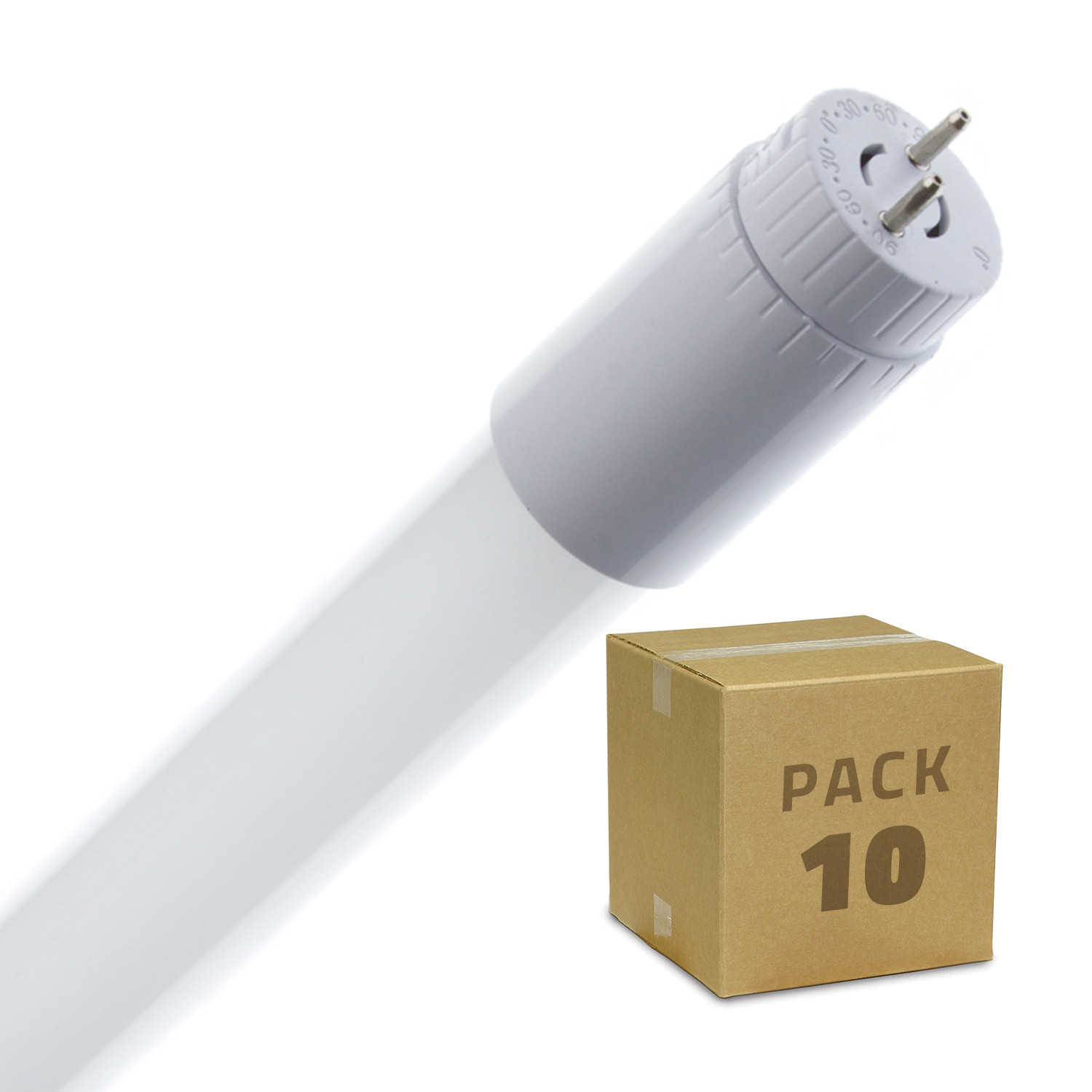 Blanc Neutre 4000K 4500K 6 Un LEDKIA LIGHTING PACK Tube LED T8 600mm Connexion Lat/érale 9W