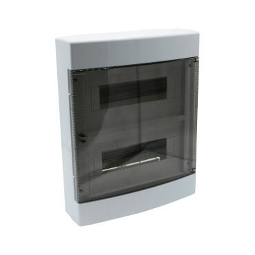 Tableau Électrique en Saillie Porte Transparente IP30 MAXGE SIGMA ECO 36
