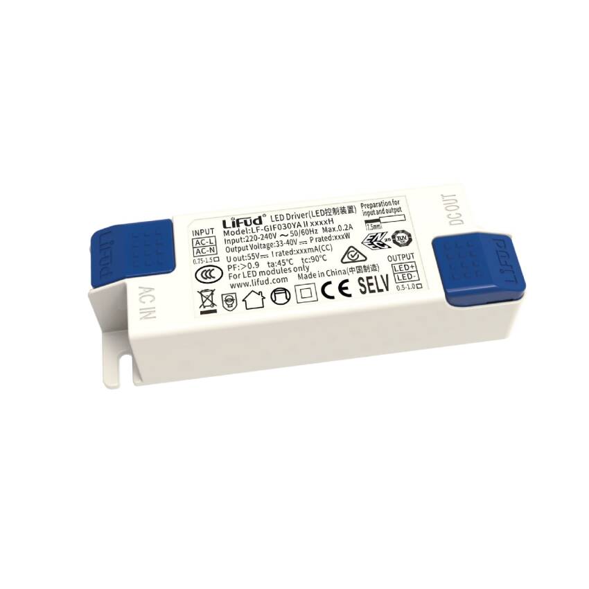 Driver LIFUD 220-240V Sortie 33-40V DC 800mA 32W No Flicker LF-GIF030YA