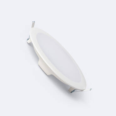 Spot Downlight LED 15W Rond Blanc Coupe Ø 170 mm Plusieurs options