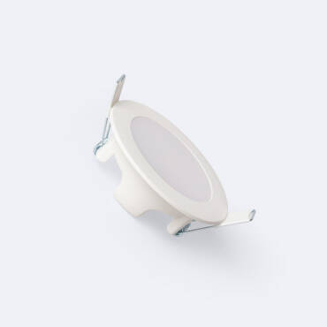 Spot Downlight LED 4W Rond Blanc Coupe Ø 85 mm Plusieurs options