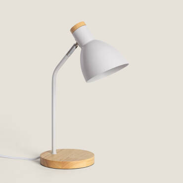 Lampe de Bureau Flex Métal Luxo Blanc
