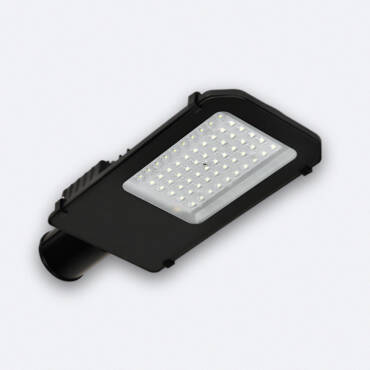 Luminaire LED 40W Harlem SANAN 135 lm/W Noir Éclairage Public 6000K