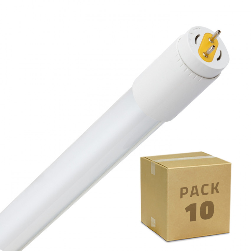 Pack Tubes LED T8 Crystal 150cm Connexion Latérale 22W 160lm/W (10 Un) 