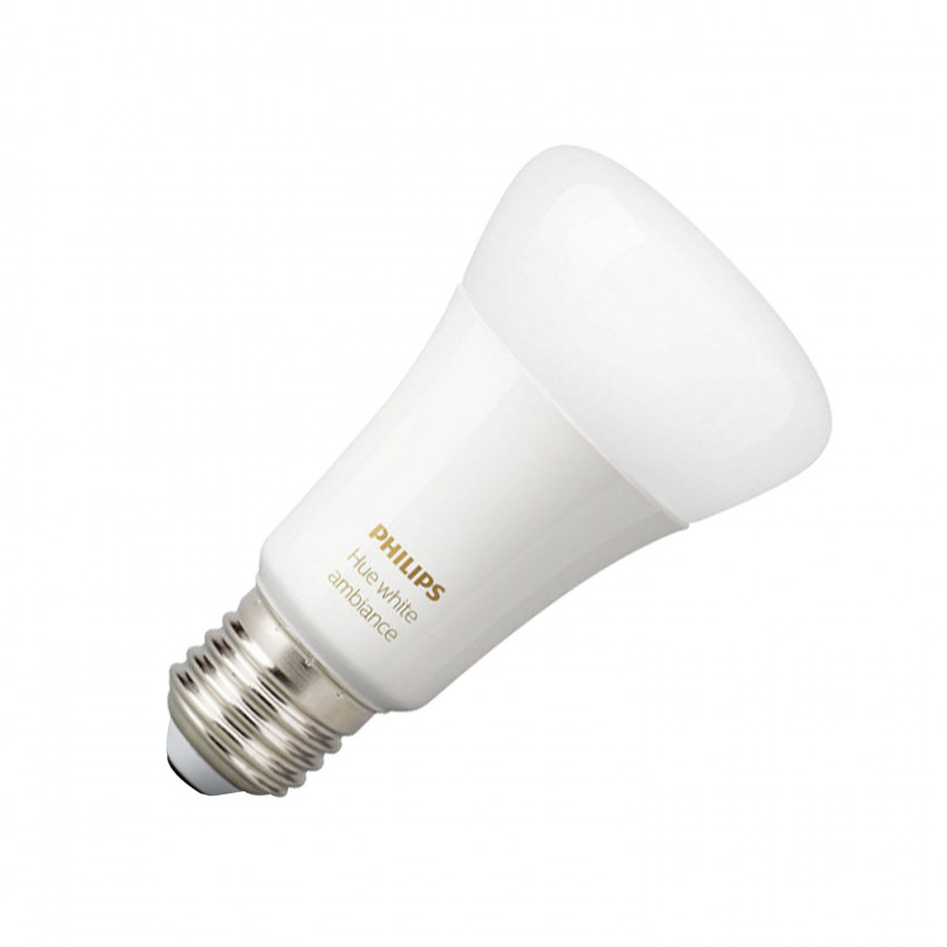 Kit Démarrage Ampoules LED Intelligentes E27 3x9.5W 1055 lm PHILIPS Hue White