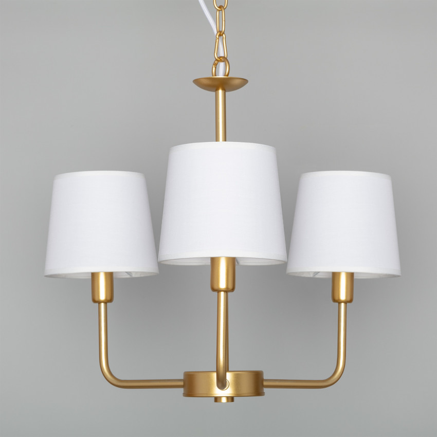 Lustre Métal et Tissus Xana