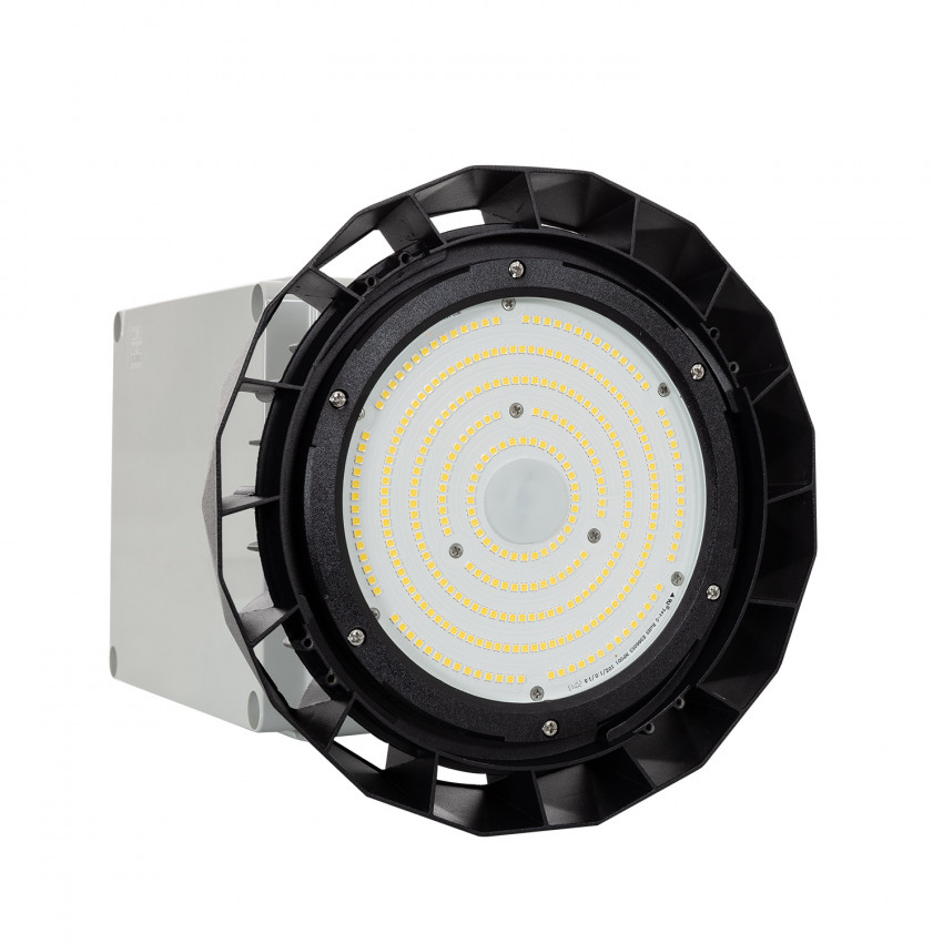 Cloche LED UFO HBS SAMSUNG 200W 175lm/W LIFUD Dimmable No Flicker + Kit Éclairage de Secours