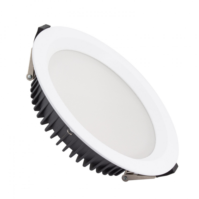 Downlight LED SAMSUNG New Aero Slim 40W 130lm/W Microprismatique (UGR17) LIFUD Coupe Ø 200mm