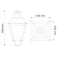 Luminaria Villa LED 40W PHILIPS Xitanium