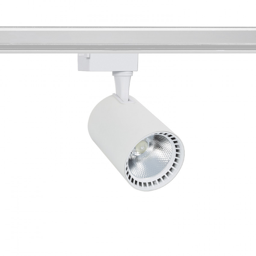 Spot LED Bron 40W Blanc pour Rail Monophasé