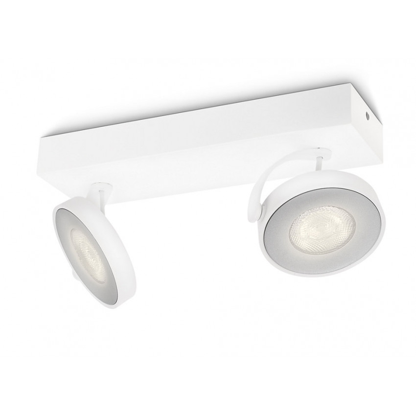 Plafonnier LED Dimmable 2x4.5W PHILIPS Clockwork