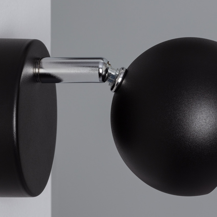 Foco Orientable Ates Negro