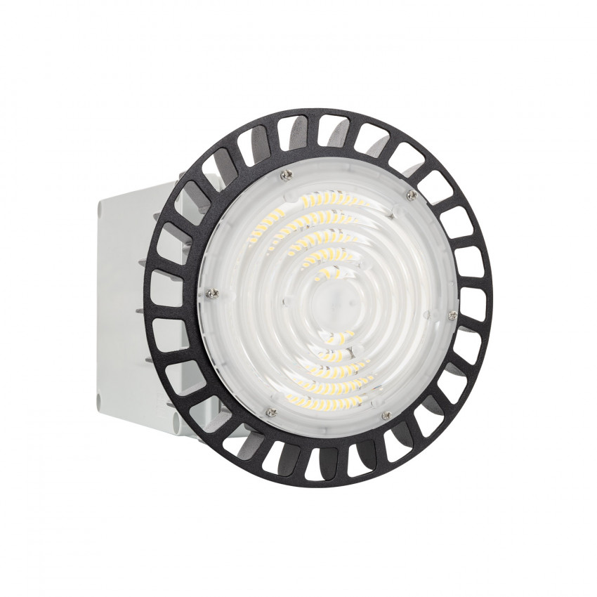 Cloche LED Industrielle - HighBay  UFO HBF SAMSUNG 100W 170lm/W LIFUD Dimmable + Kit Éclairage de Secours 