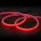 Bobina Neón LED 7,5 W/m  Regulable 220V AC 120 LED/m Rojo IP67 Corte Cada 100 cm