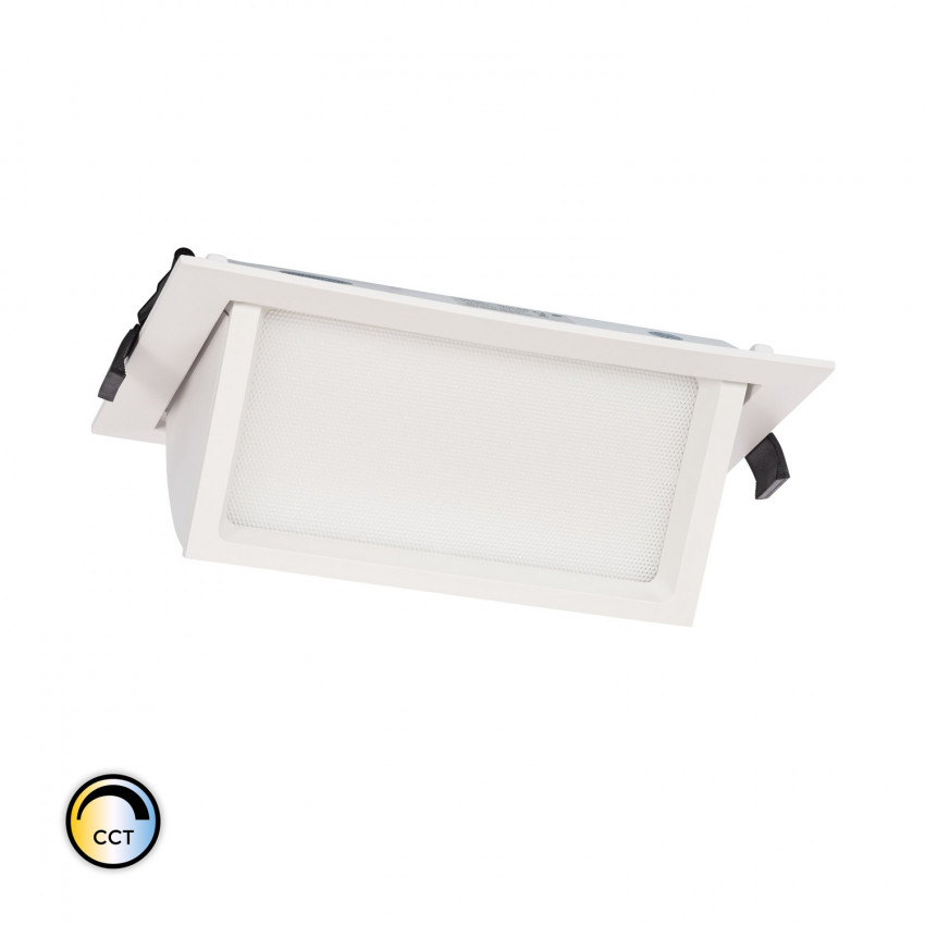 Spot Downlight LED Rectangulaire Orientable 38W 120 lm/W OSRAM CCT No Flicker 