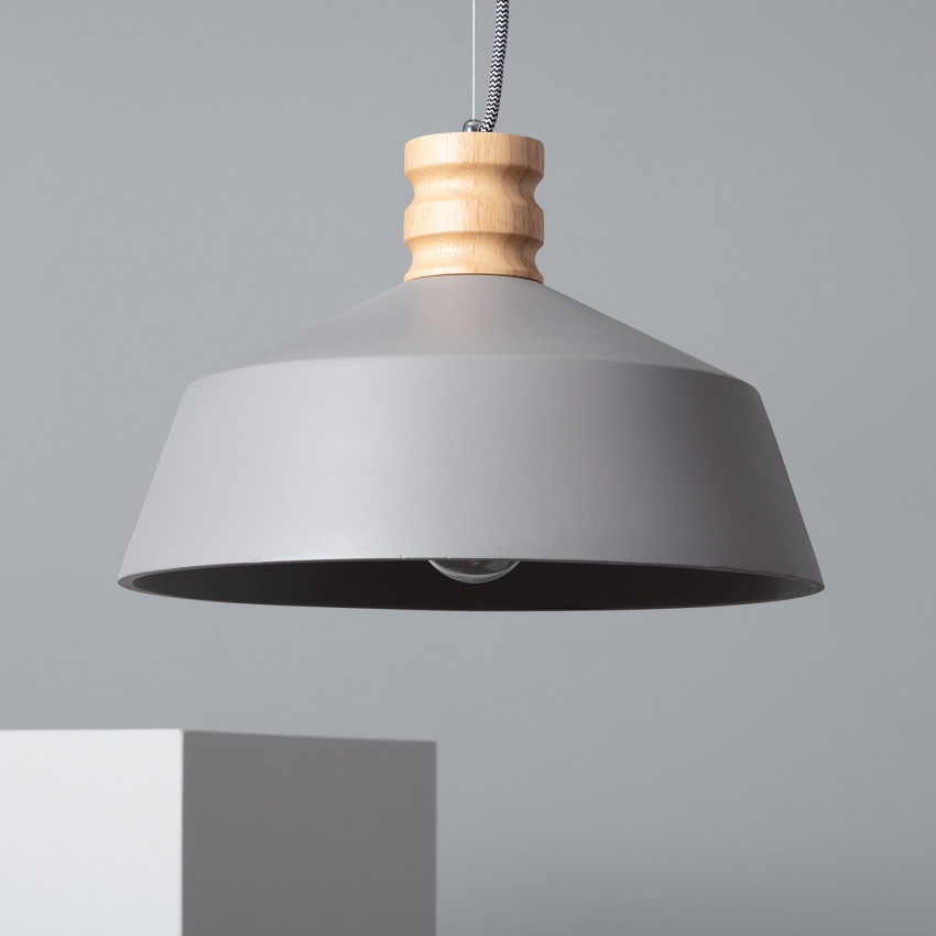 Suspension Ciment et Bois Kukojoa 