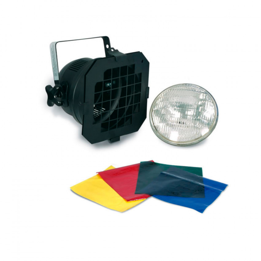 Projecteur Support Lampe Equipson PAR 56 avec 4 Filtres