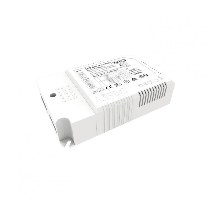 Driver LIFUD Dimmable DALI No Flicker 220-240V Sortie 25-42V 1100-1500mA 50W LF-GSD060YC