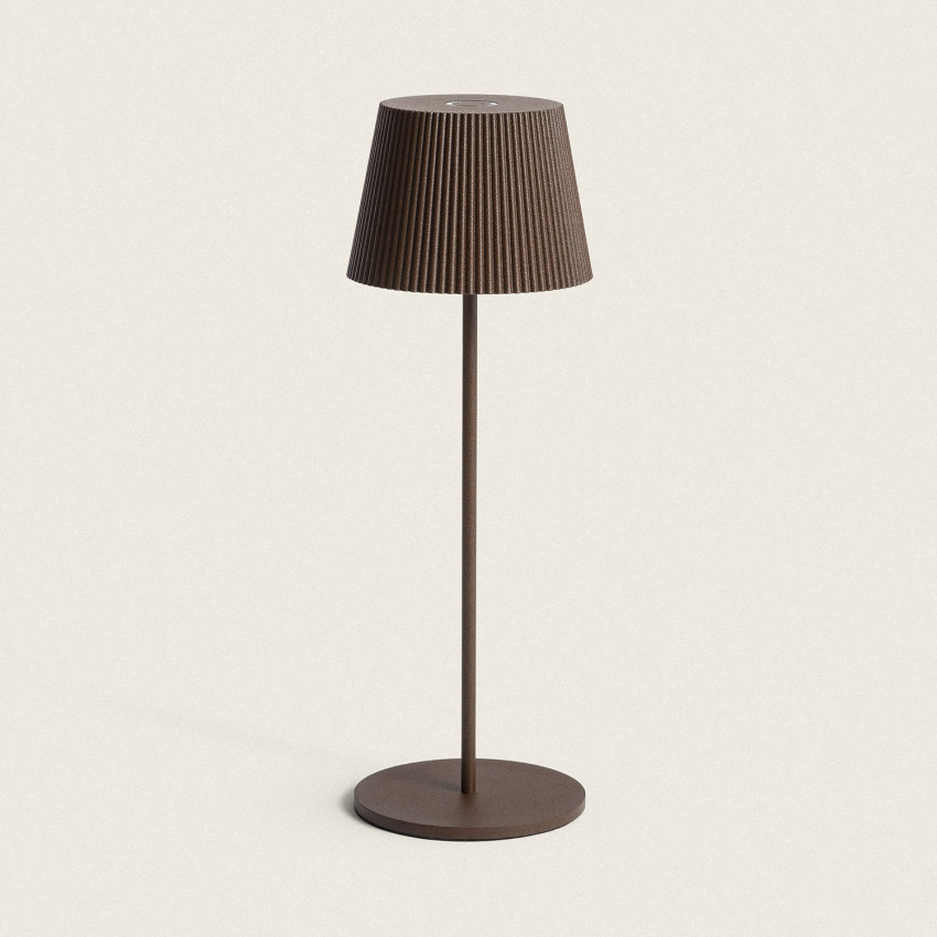Lampe à Poser LED Extérieure Portative Aluminium 1,2 W avec Batterie Rechargeable Willox