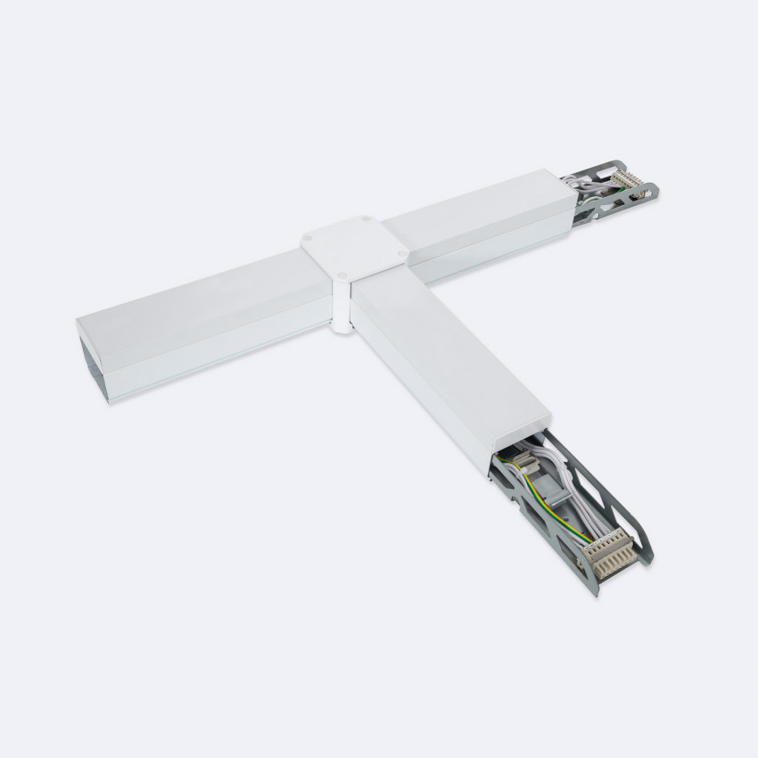 Connecteur Type T pour Barre Linéaire LED LEDNIX Easy Line Trunking
