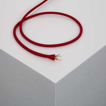 Câble Électrique Textile Corail Plusieurs options