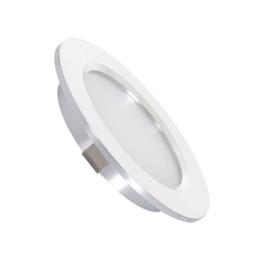 Downlight LED 3W 12V DC Meuble avec Connecteur Rapide Coupe Ø 63 mm Plusieurs options
