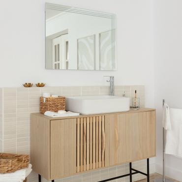 Miroir Salle de Bain avec Éclairage LED Dinklage 60x80 cm 6000K