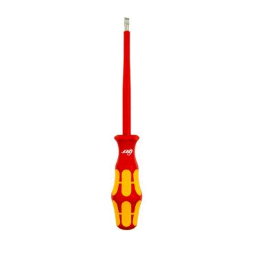 Tournevis Isolant Pointe Plate 3,5x100 VDE 1000V GEF Rouge
